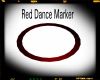 red dance marker