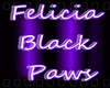 ~lYl Felicia Black Paws~