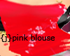 {j} pink cherry blouse