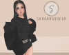 Glam Fur Coat | Black