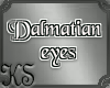 Dalmatian eyes