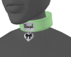 Rough Collar Green Silv