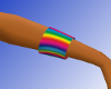 R rainbow armband