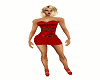 Sexy Red Club Dress