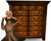 Wooden Tall Dresser
