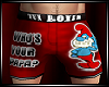 Papa boxers red