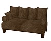 Small Cuddle Couch Brown