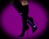 Purple Heel Boots
