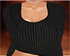 BBW Black Ribbed Sweater