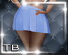 [TB] Pleated Skirt Blue