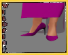 Elegant Fuchsia Heels