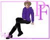 Chenille Sweater Purple