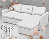 Pepito White Sofa