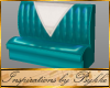 I~Teal Booth Seat