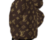 LV Brown Puffer Coat