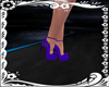 cute purple heels