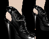F - Black Diva Heels