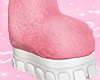 𝔁. Fur boot pink