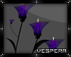 -N- Purple Rose Candle