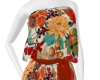 *B* Fall Floral Jumpsuit