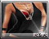 Nightlife Black Top- Red