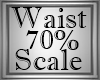 70% Waist & Hips Scale
