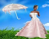 Pink & White Dress 