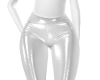4/8 leggings L white