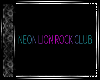 Neon Lion Rock Club Sign