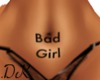 .DK. Bad Girl Tattoo