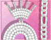 MensDiamond Letter Q