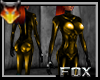 [FX] Gold Latex Catsuit