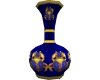Cobalt scarab vase