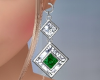 Emerald Green & Diamonds