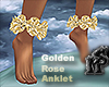 Golden Rose Anklet