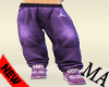 Sporty Pants:Purple:F