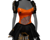 Orange Halloween Dress