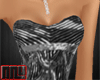Bm xl silver black dress