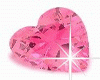 Diamond Pink Heart