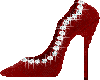M Red Shoe w Diamonds R
