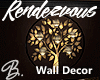*B* Rendezvous Wall Deco