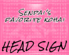 Senpai's Favorite Kohai