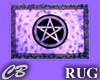 CB Purple Pentagram Rug