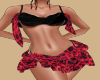 Black Red Hot Bikini