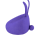 bunny bean purple ♡