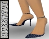 QT~Blue Couture Heels
