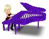 Piano Purple/Black