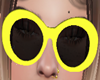 Yellow Oval Shades