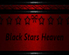 Black Stars Letter A