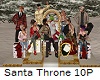 Santa Throne 10P